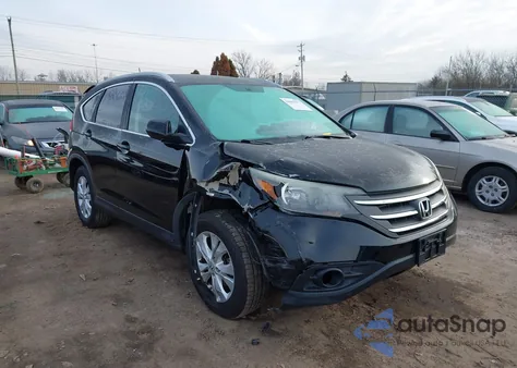 2013 Honda Cr-V Ex-L from USA, damaged, VIN 2HKRM4H73DH614909